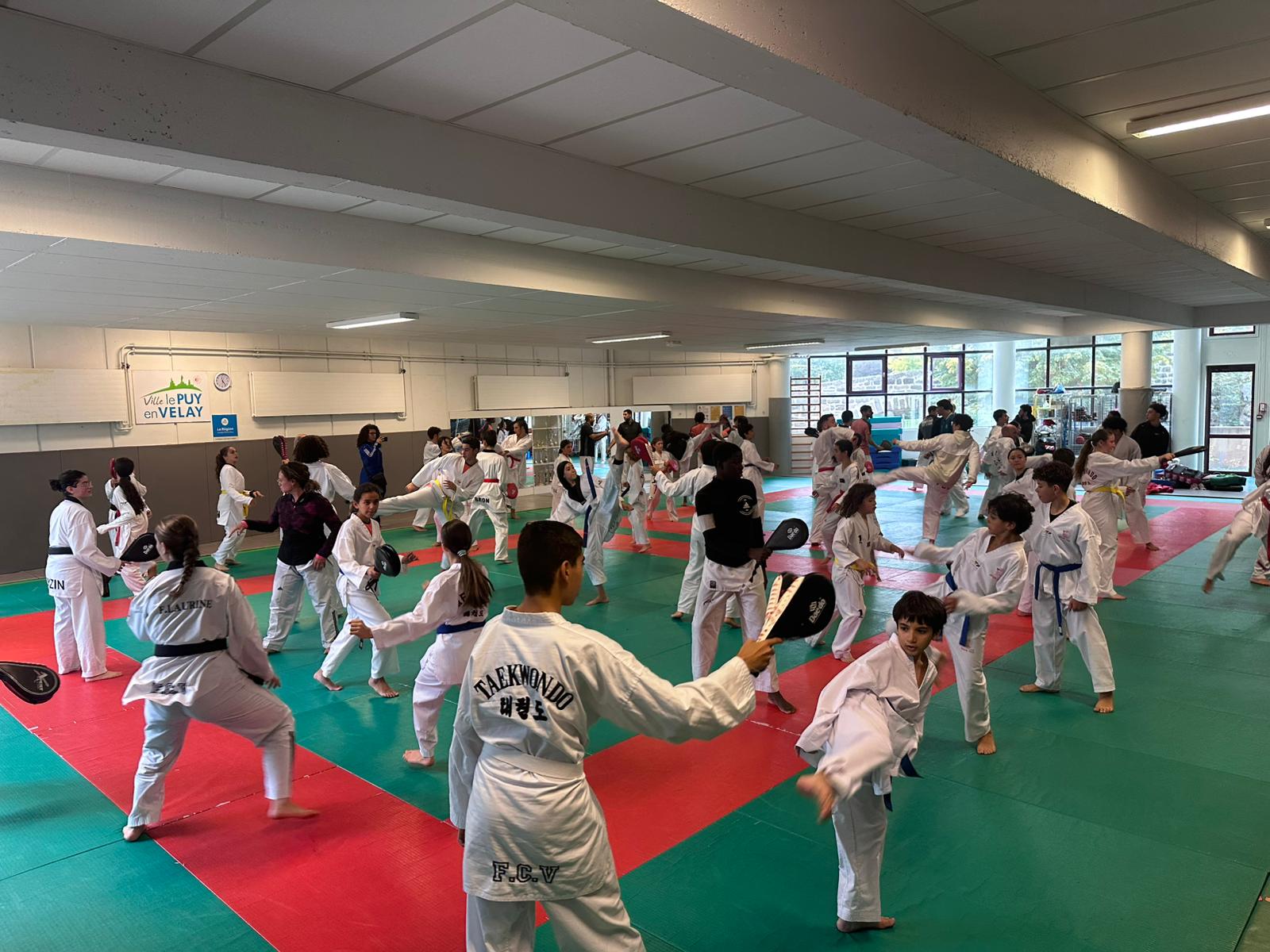 Bron Taekwondo - entraînement